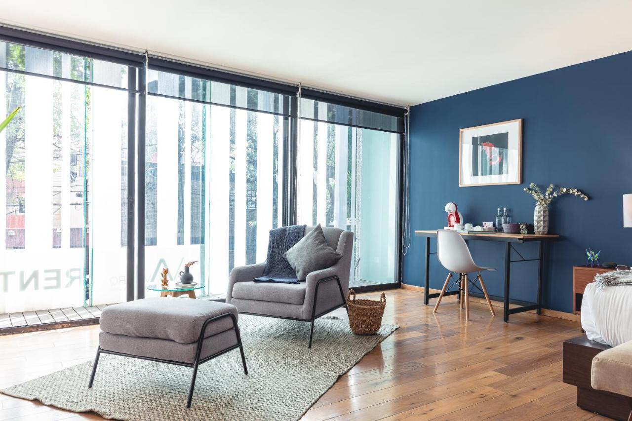 Casai Bright Designer Studio With Balcony In Polanco Cidade do México Exterior foto