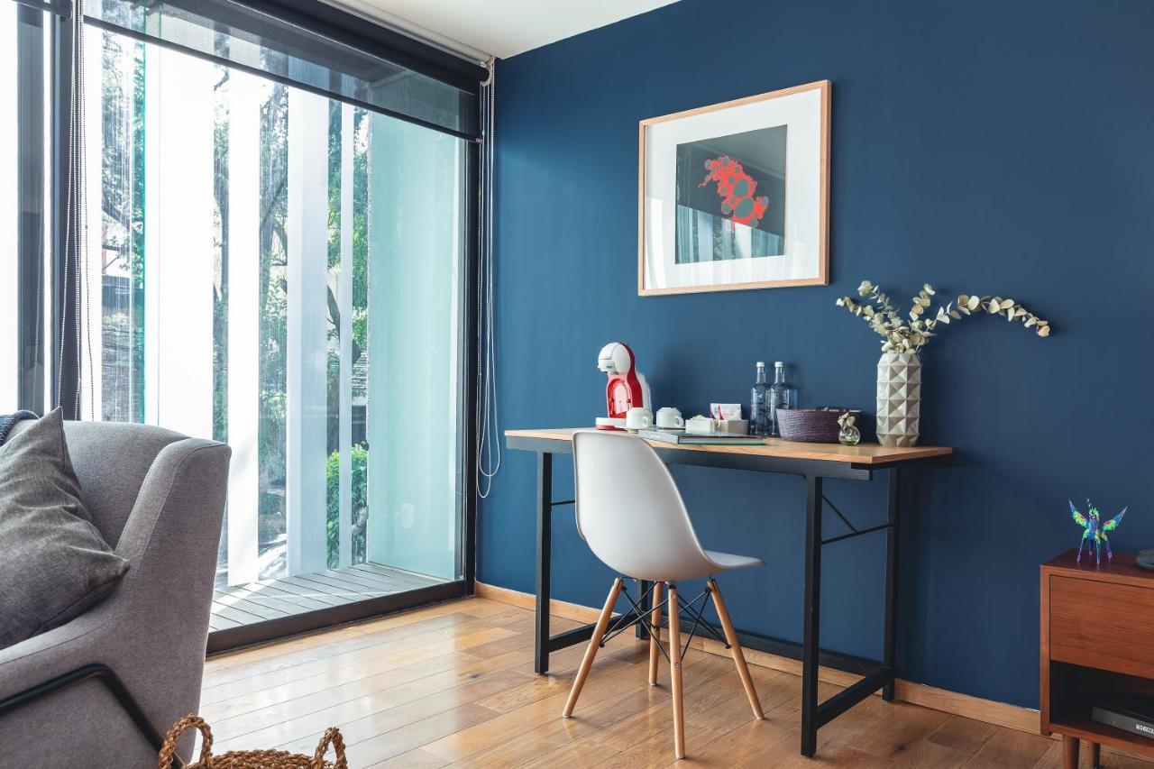 Casai Bright Designer Studio With Balcony In Polanco Cidade do México Exterior foto